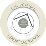 Church Hill Leasing Ordinance Amendment 2022